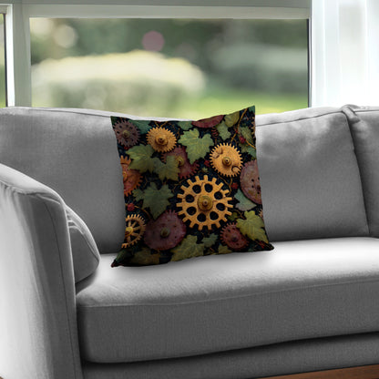 Nature punk Poly Twill Throw Pillow - Stylish Home Decor