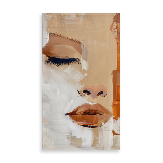 Half Orange Indoor Outdoor Tablecloth | Stylish