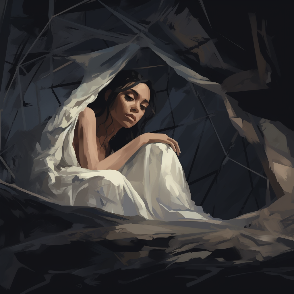 Cocooned - Throw Pillow