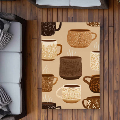 Tapis d'extérieur Cozy Cup Collection | Décoration élégante pour la maison