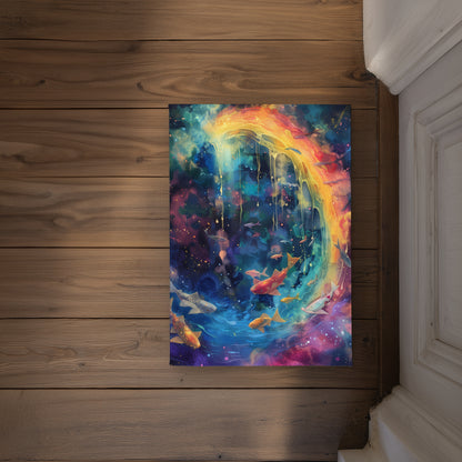 Milky Wave Indoor Outdoor Door Mat | Home Decor Essential
