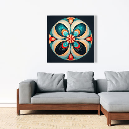 Concentric - 32"x32" Canvas