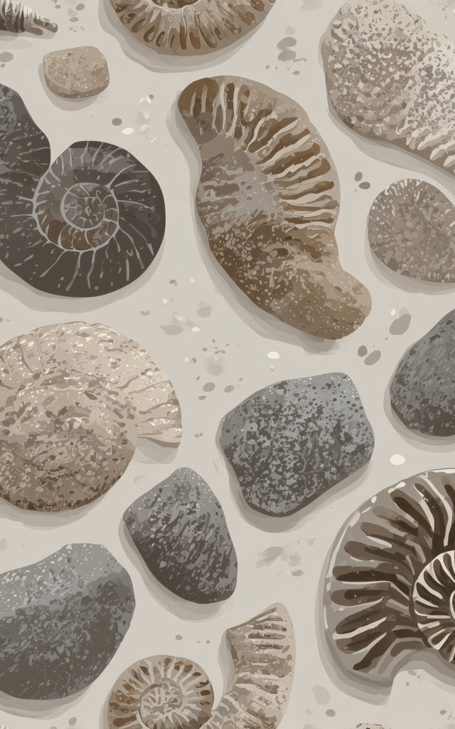 Timeless Fossil Flow Bath Mat | Stylish Home Decor