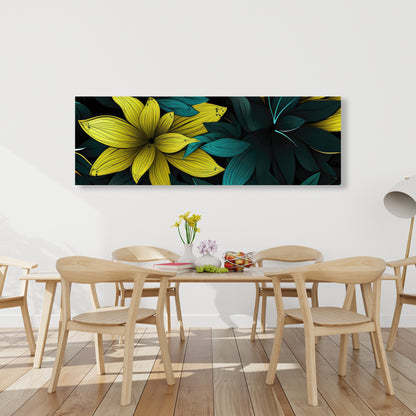 Potent - Yellow Canvas Art for Stylish Home Decor