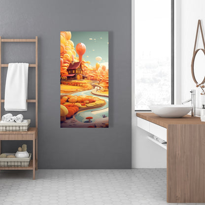 Honey land - 32"x32" Canvas