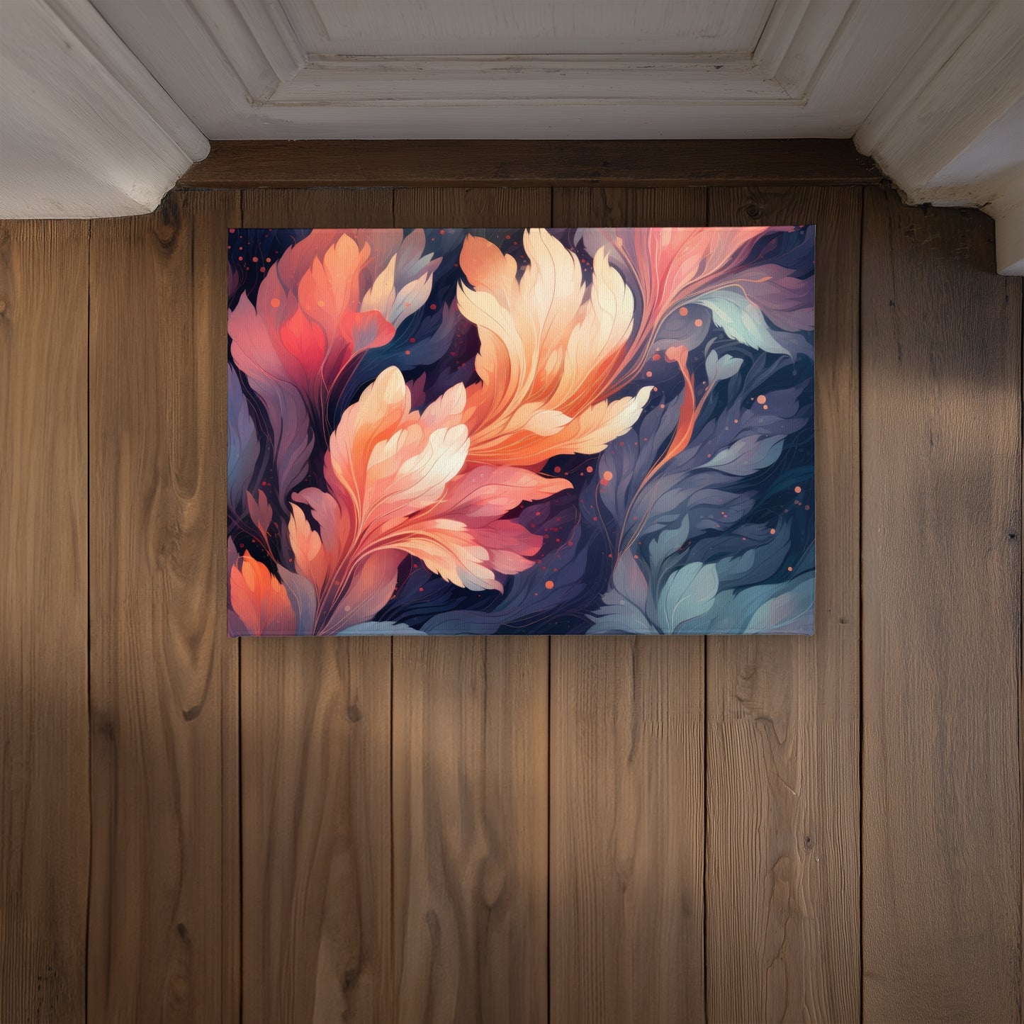 Tapis de porte intérieur/extérieur Ethereal – Tapis élégant pour la décoration intérieure