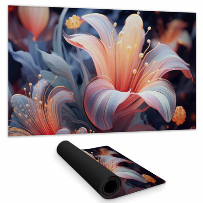 Astral Bloom Gaming Mat - Stylish Home Decor & Play Surface