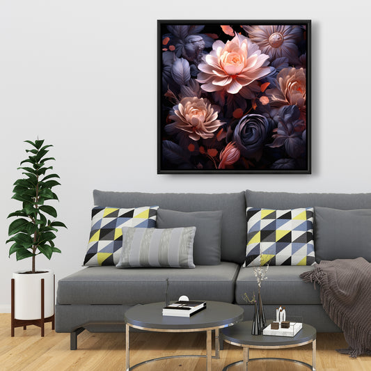 Sublime light - 36"x36" Framed canvas