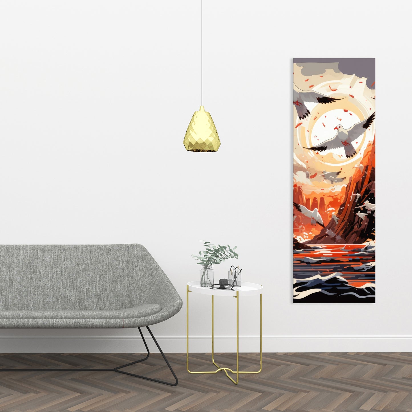 The escape - 32"x32" Canvas
