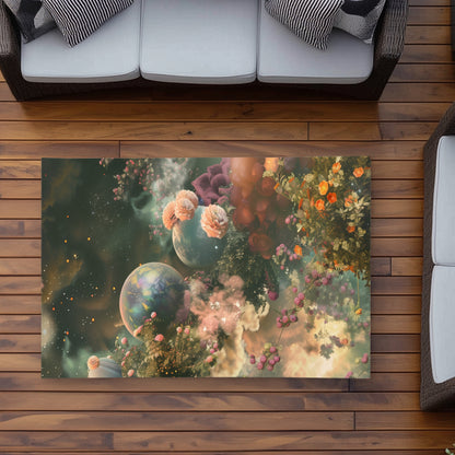 Bloom space Green Outdoor Area Rug for Home Decor | Stylish