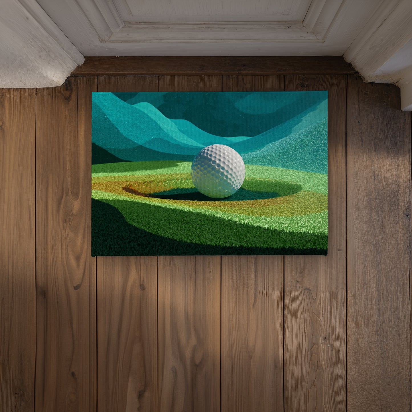 Landing Abstract Summer Indoor Outdoor Door Mat | Home Decor