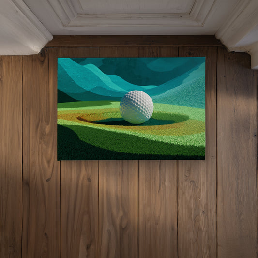 Landing Abstract Summer Indoor Outdoor Door Mat | Home Decor