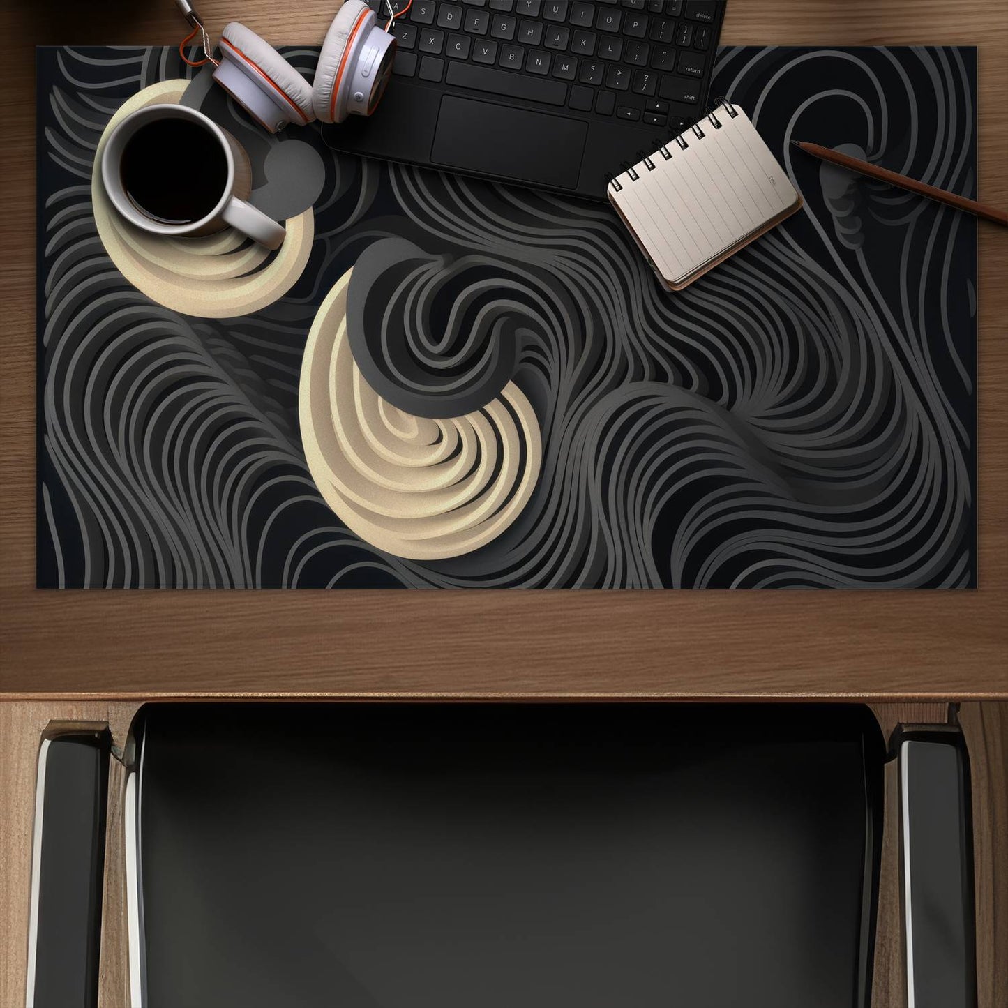 Layers - Desk mat - Print on demand