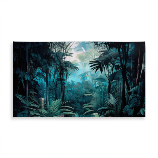 Deep in the jungle - Orange Indoor/Outdoor Tablecloth | Decor