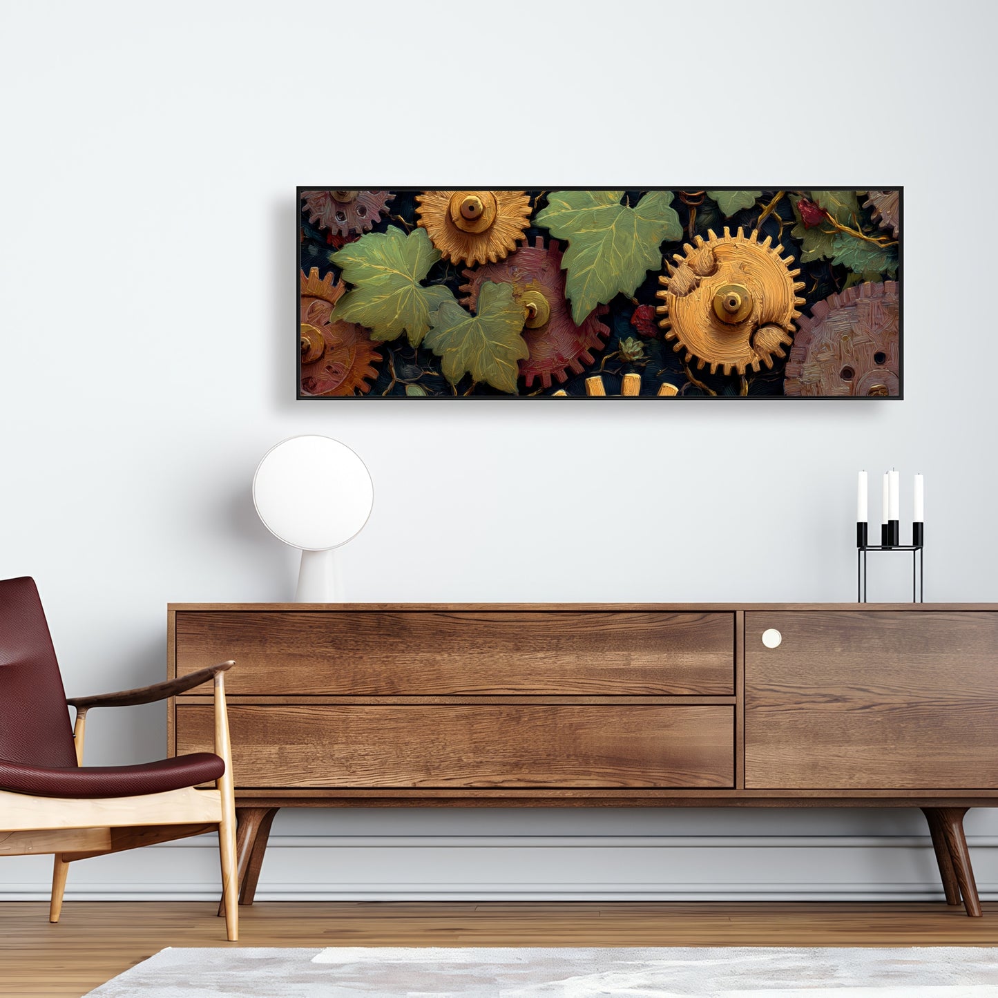 Nature punk - 24"x24" Framed canvas