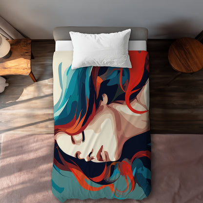 Zen Beige Duvet Cover - Elegant Home Decor Accent