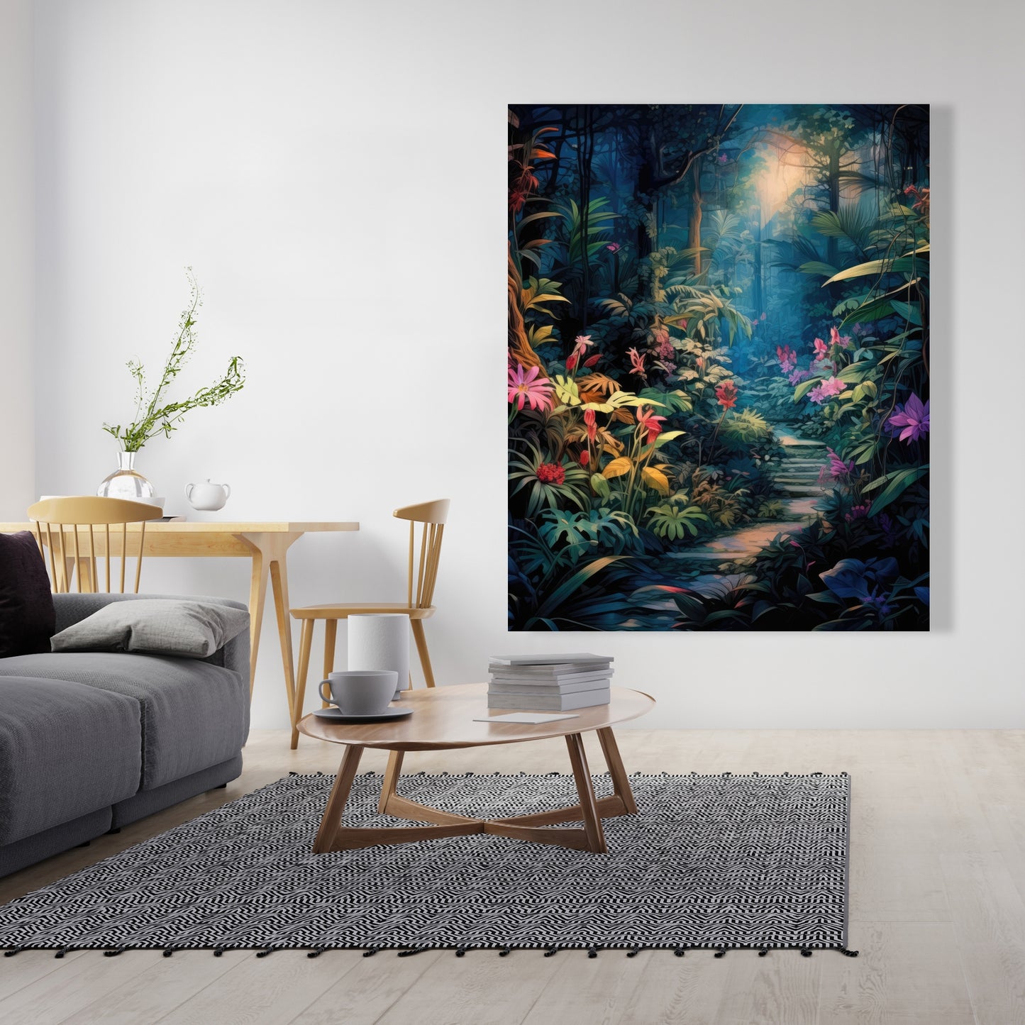 Against all odds - Purple Canvas for Home Decor | Unique Art