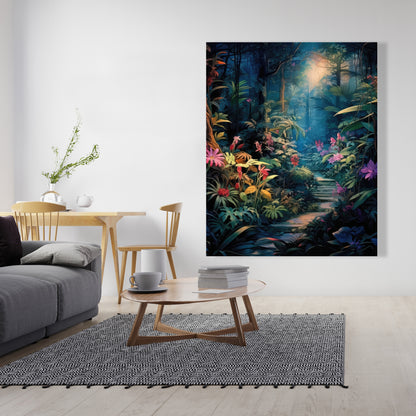 Against all odds - Purple Canvas for Home Decor | Unique Art