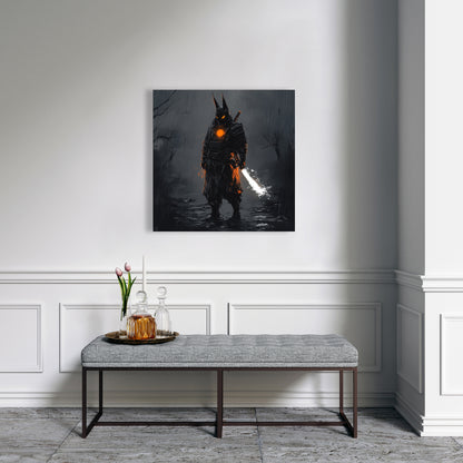 Blazing - 32"x32" Canvas
