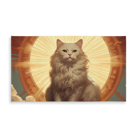 Infinite carelessness Yellow Indoor Outdoor Tablecloth