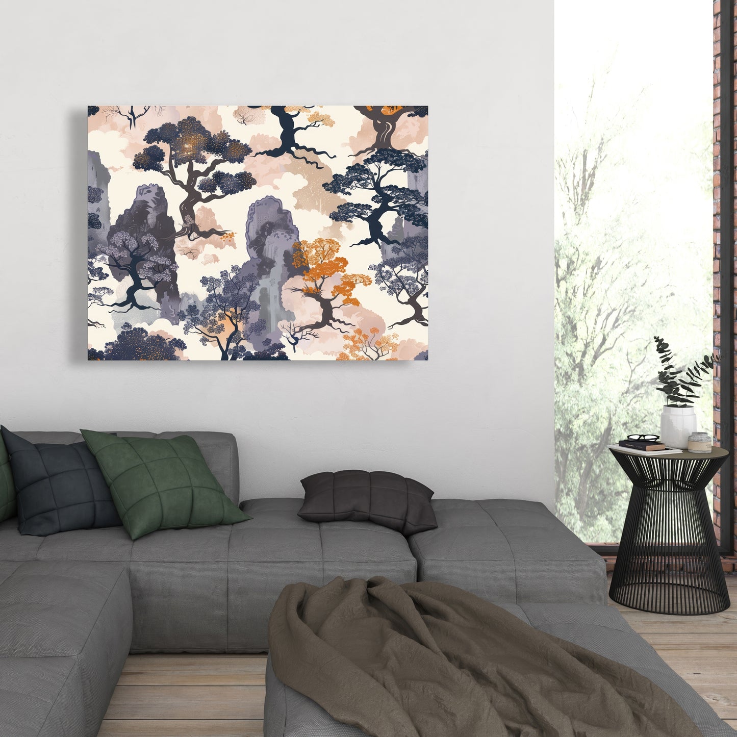 Voidless Beige Canvas for Home Decor - Stylish Wall Art