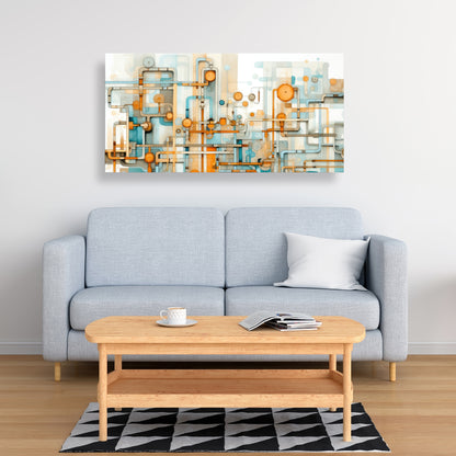 Like clockwork - 32"x32" Canvas