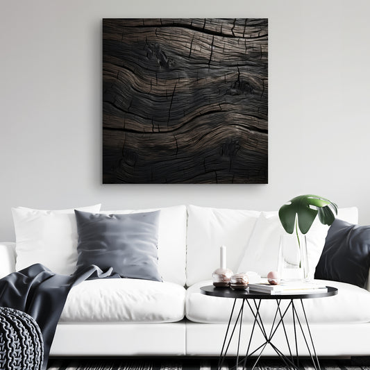 Dark wood - 32"x32" Canvas