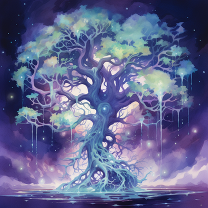 Surreal sap - White canvas for elegant home decor accents