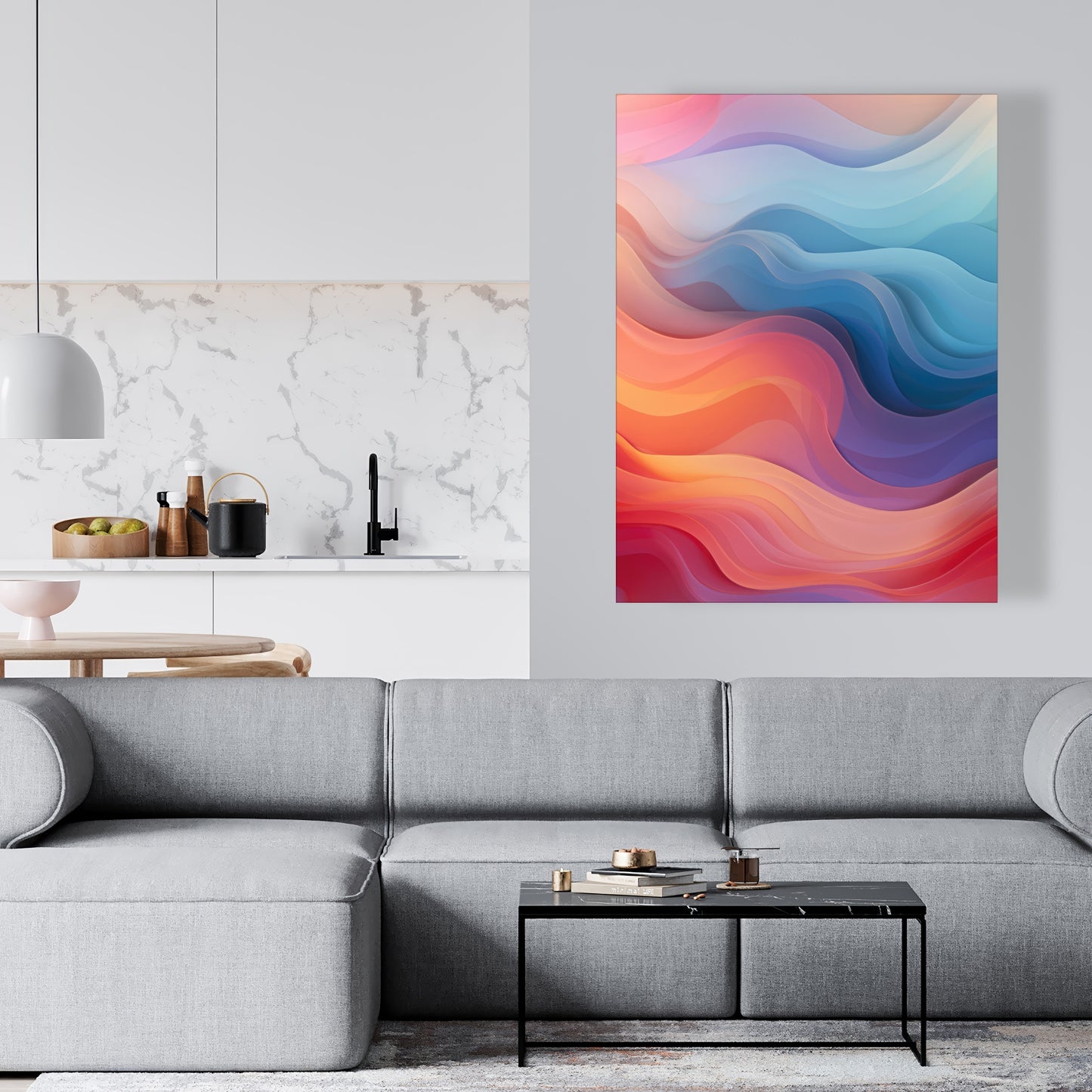 Sweet dreams - Blue Canvas for Stylish Home Decor