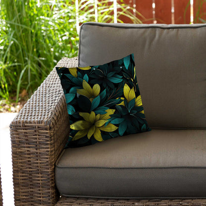 Coussin décoratif en sergé de polyester résistant | Accessoire de décoration élégant pour la maison