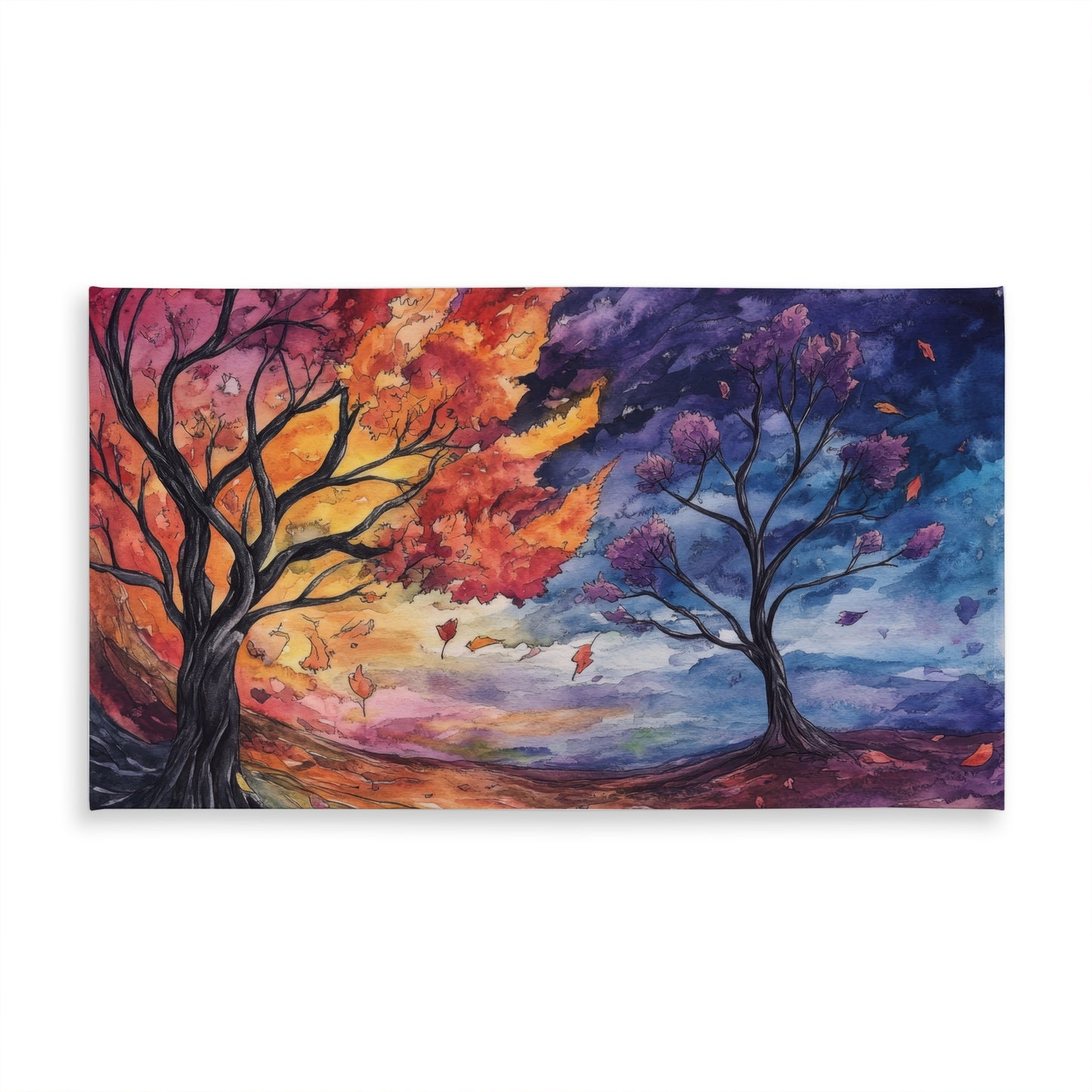 Before the Storm - Blue Indoor/Outdoor Tablecloth for Decor