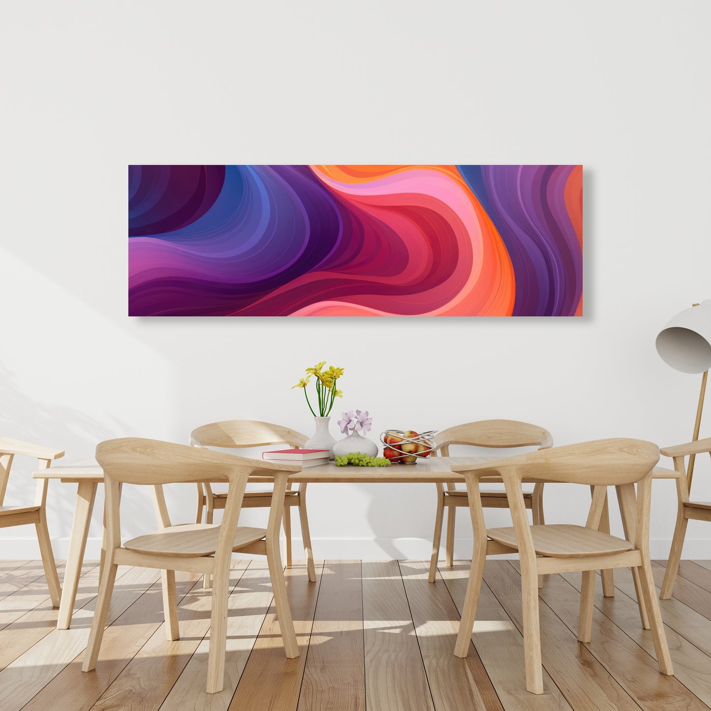 Purple Haze - Blue Canvas Art for Stunning Home Decor