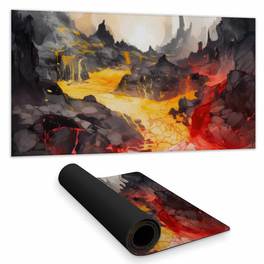 Hot and Flowing Desk Mat | Stylish Home Decor Accessory