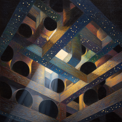 Pipe dream - 24"x24" Canvas
