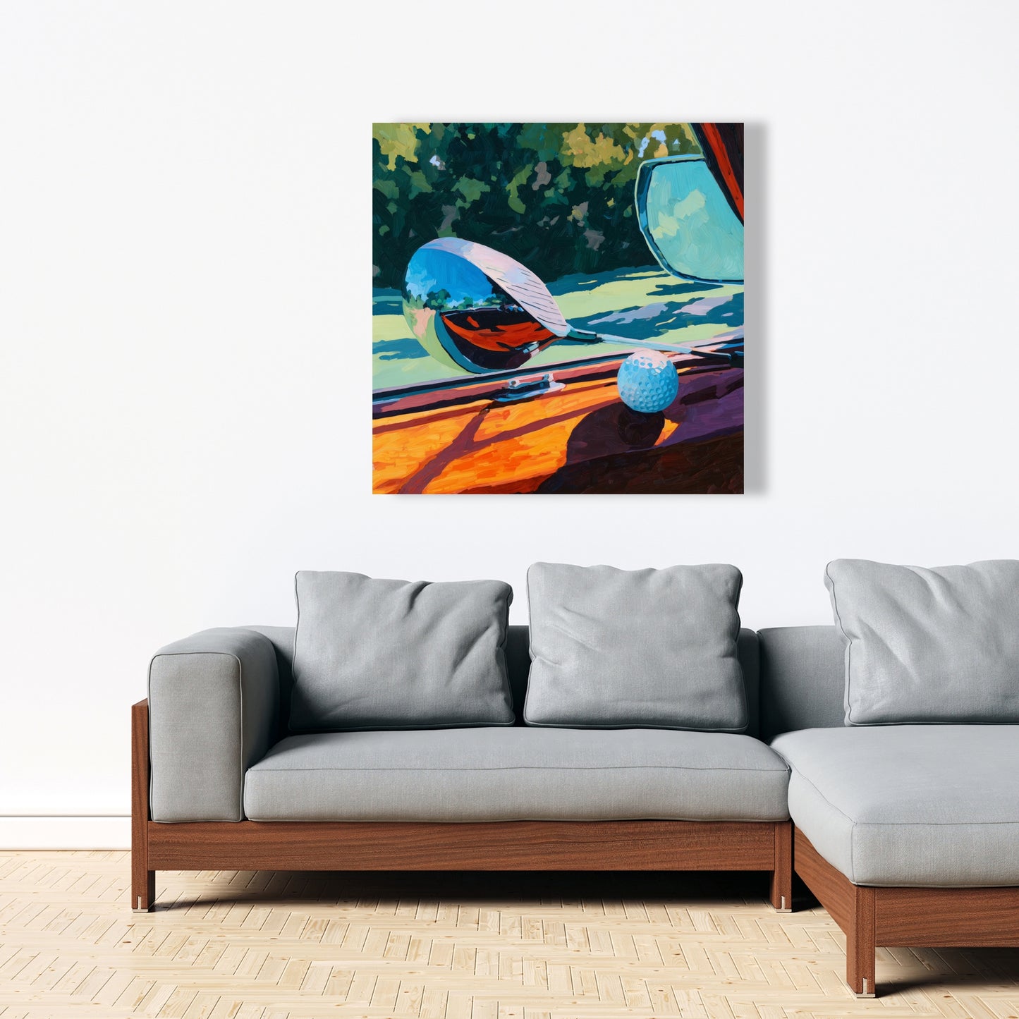 The Drive - Illustrative Object Canvas for Home Decor