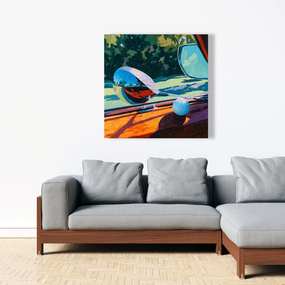 The Drive - Illustrative Object Canvas for Home Decor