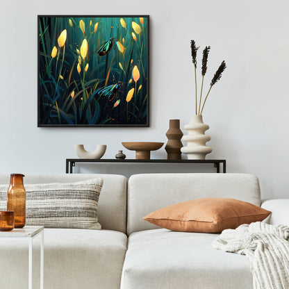 Appealing - 36"x36" Framed canvas