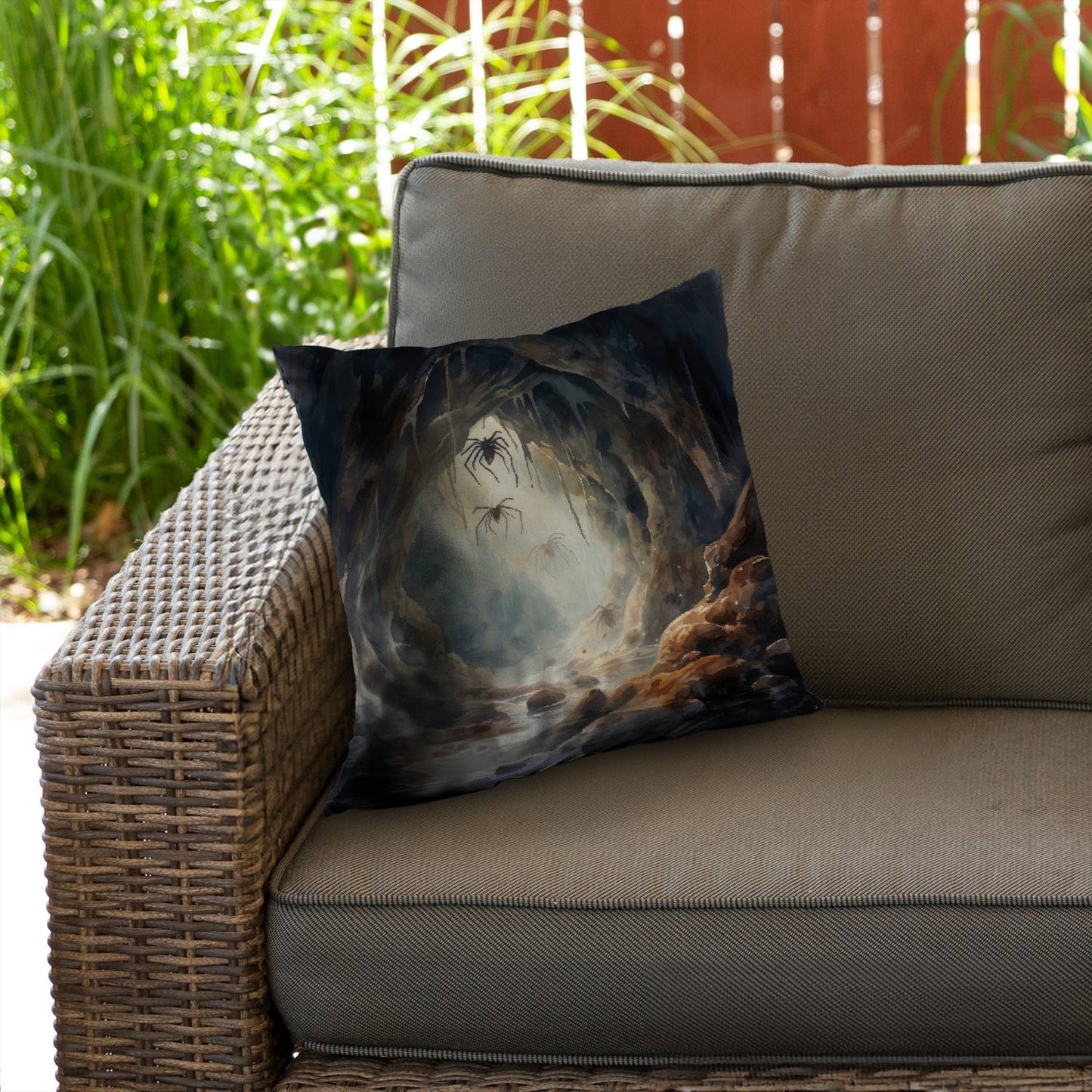 Creepy crawlies - Throw pillow - Print on demand