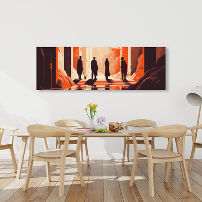 Faith restored - 32"x32" Canvas