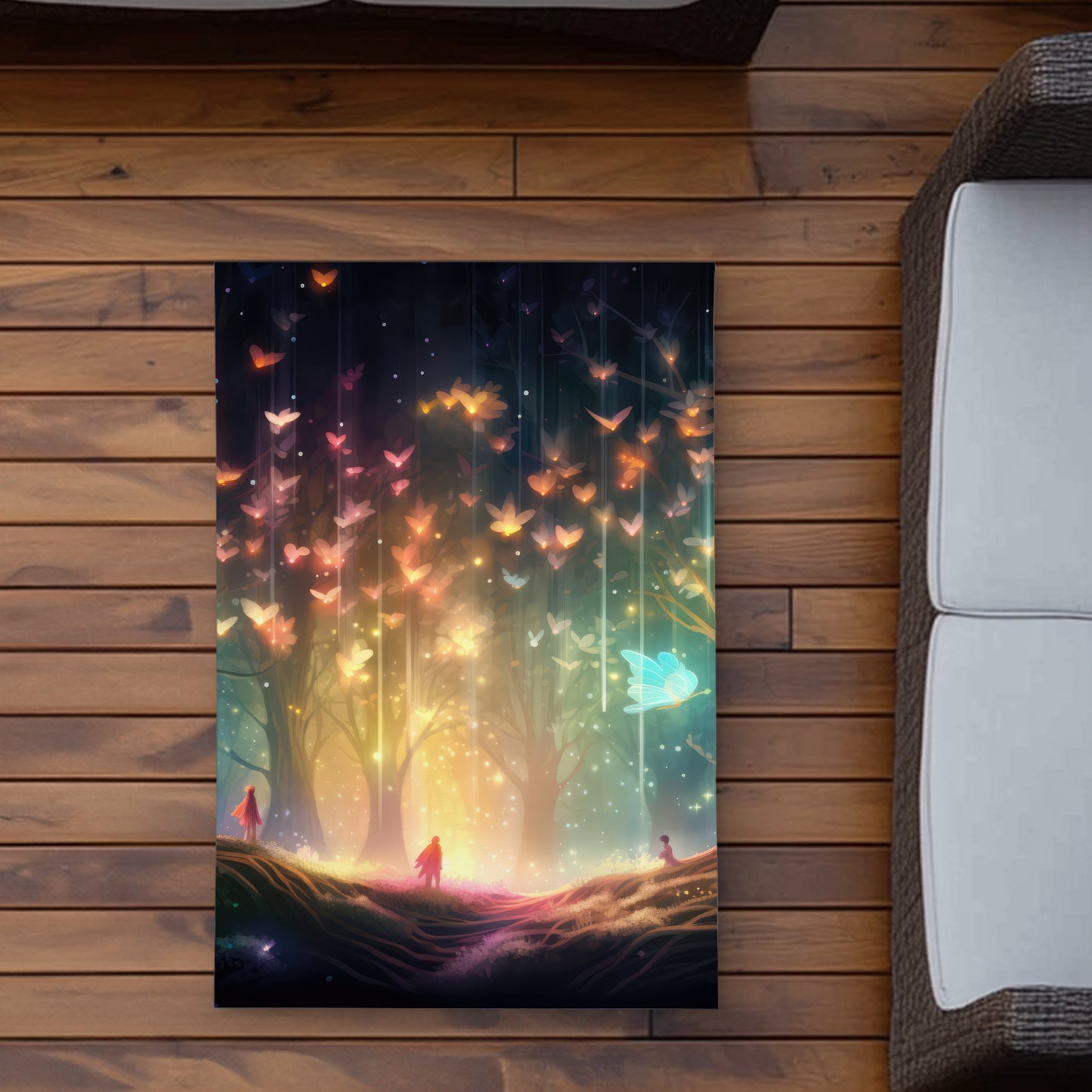 A dream come true - Pink outdoor area rug for home decor