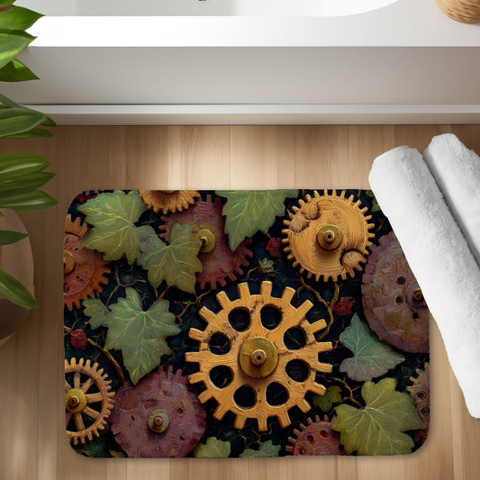 Nature punk Bath Mat | Stylish Home Decor for Every Bathroom