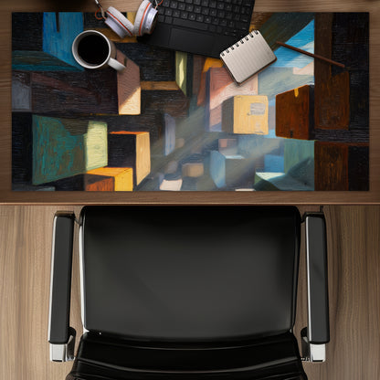 Boxed up - White Gaming Mat for Stylish Home Decor