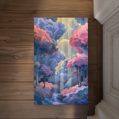 Beams Pink Indoor Outdoor Door Mat - Stylish Home Decor