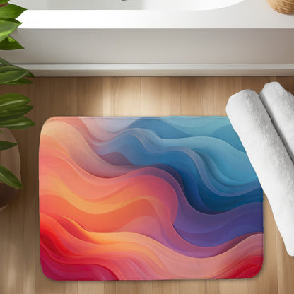 Sweet dreams Blue Bath Mat for Stylish Home Decor | Comfort