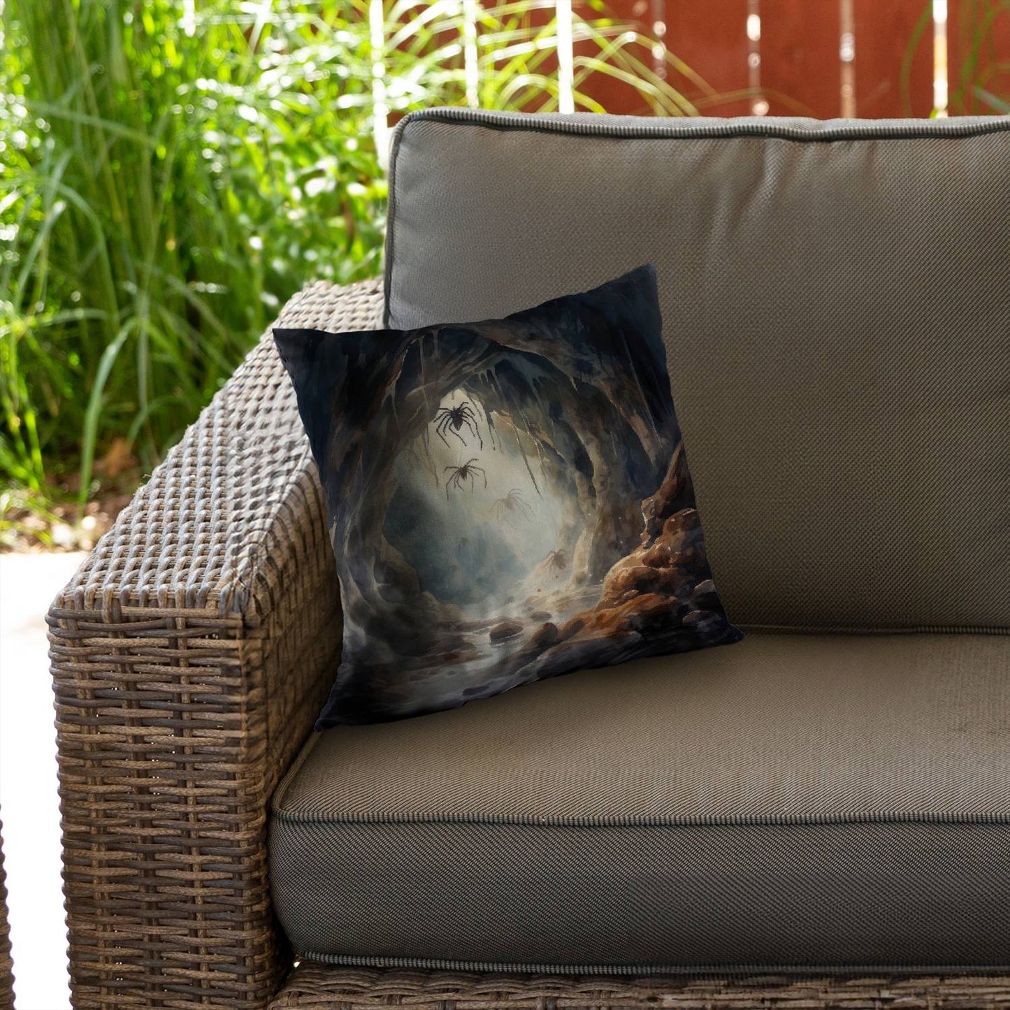 Creepy crawlies - Throw pillow - Print on demand