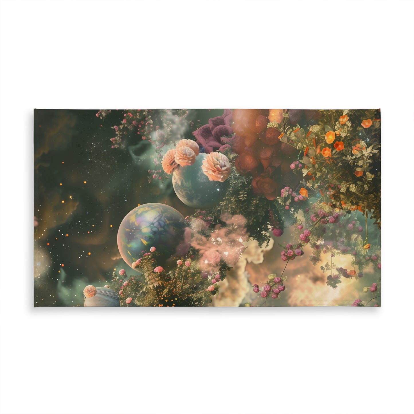 Bloom space Beige Indoor/Outdoor Tablecloth for Home Decor