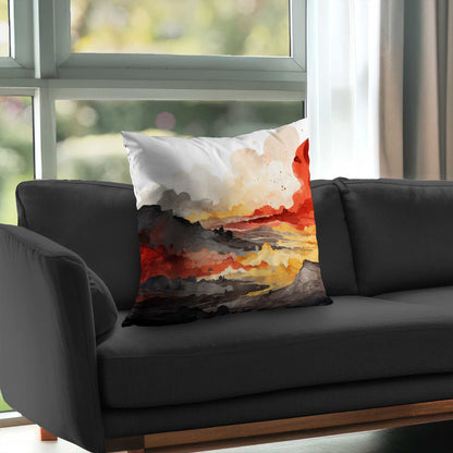 Coussin décoratif en sergé polyester Scolding Land | Accessoire de décoration intérieure