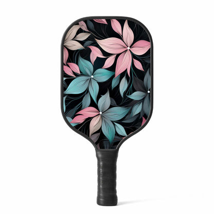 Set de pagaies de pickleball Pro « Fleurs désaturées »