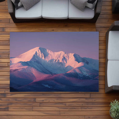 Tapis d'extérieur Rising Snow | Une solution élégante pour la décoration de votre maison