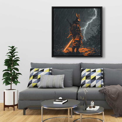 War Machine - Gray Framed Canvas Home Decor | Stylish Art